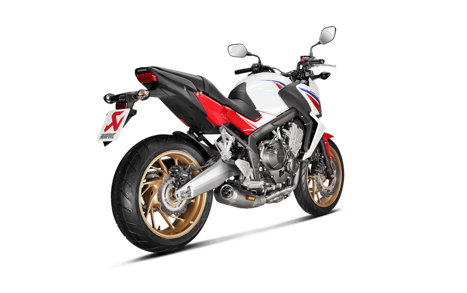 Akrapovic Racing Line Titanium Volledig Uitlaatsysteem met E-keur Honda CB 650 F 2014 - 2016